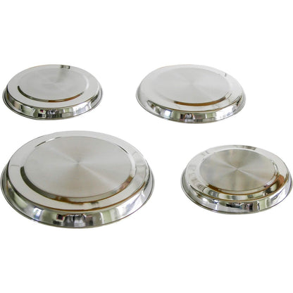 254391 - Set me 4 mbulesa për sobë prej çeliku inox Haushalt International
