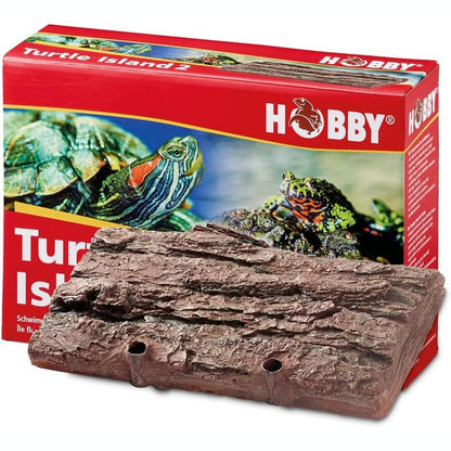 261306 - HOBBY TERRARISTIK Ishulli i Breshkave 25.5x16.5 cm, dizajn shkëmbinjsh natyrorë, platformë lundruese për terrariume