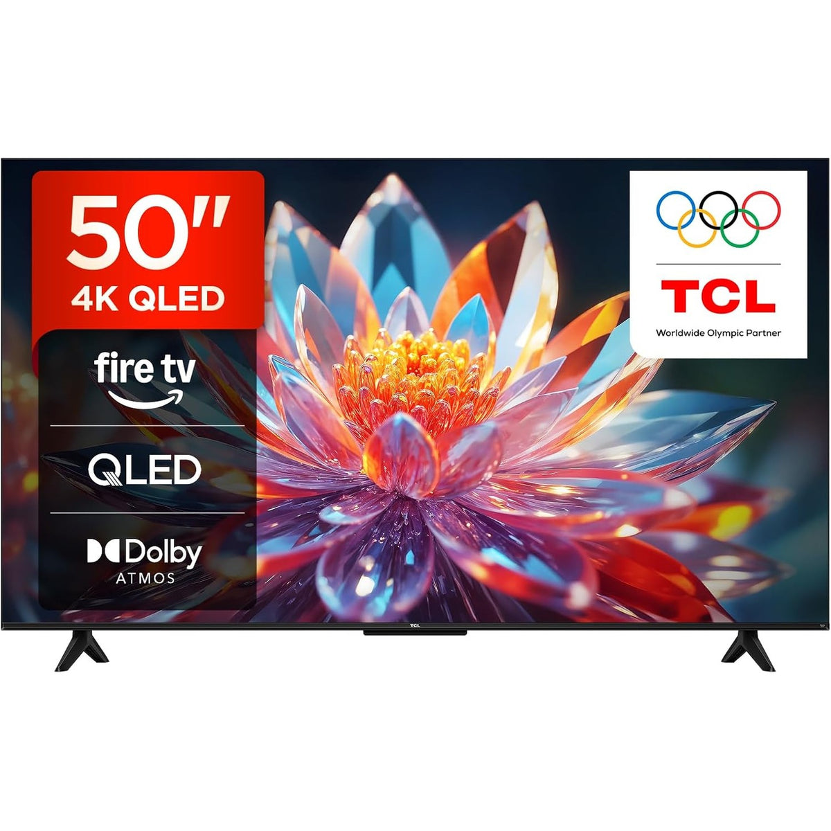 267537 - TCL TV QLED 50T6C 50 inç (127 cm) 4K HDR, FireTV, Dolby Vision, Dolby Atmos, HDR10+, Shtyp dhe Pyet Alexa