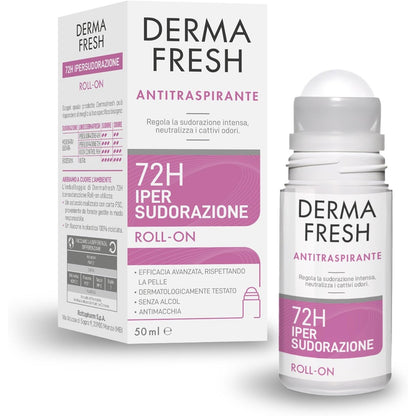 308292 - DERMAFRESH Deodorant Antidjersitës, Roll-on 50 ml