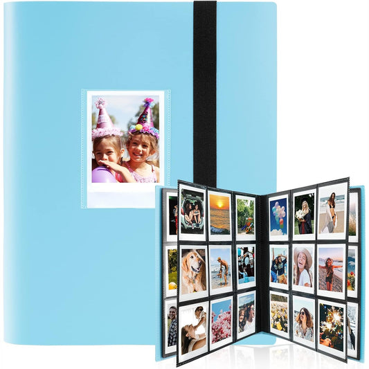 205900 - FORETOY Album Fotografik me 433 Xhepa për Filma 3 Inç, i Pajtueshëm me Fujifilm Instax Mini 12 11 9 8 25 70 90 40 99 SE 7+ Mini LiPlay Link2 EVO, Polaroid Snap PIC-300, Printerë Fotografikë të Menjëhershëm Kodak