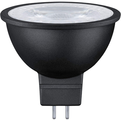 254103 - PAULMANN Llambë LED 28757 RAL9004, 445lm, 36°, 6.5 Watt, ndriçim të errësueshëm, GU5.3