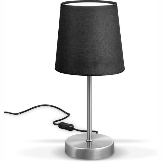 223130 - BKLicht - Llambë Tavoline LED E14, 25W, me Mbrojtëse Pëlhure, e Zezë