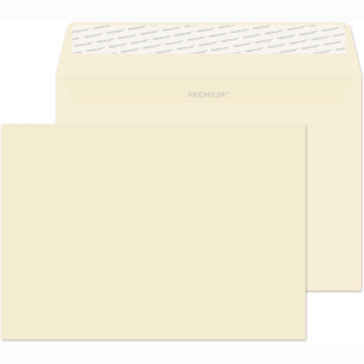 274262 - BLAKE Pako me 50 Zarfa Portofolësh Biznesi C5, 162 x 229 mm, 120 g/m², Qërohen dhe Mbyllen (61455), Lesh Kremi