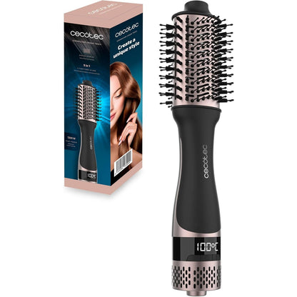 271443 - CECOTEC Furçë ajri CeramicCare Unique Touch, 1200 W, Tharje, Zbërthen, Drejton, Vëllon dhe Shtyp, 4 Temperaturë, Kokë Qeramike