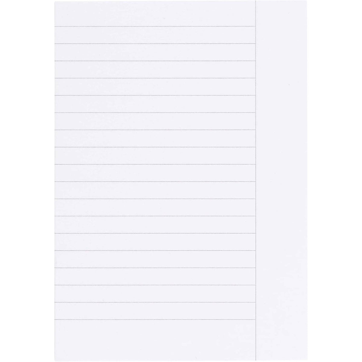 305463 - HERLITZ Letër për detyra A4 e palosur në A5, me vijëzim (vija 9), 80 g/m², 250 fletë
