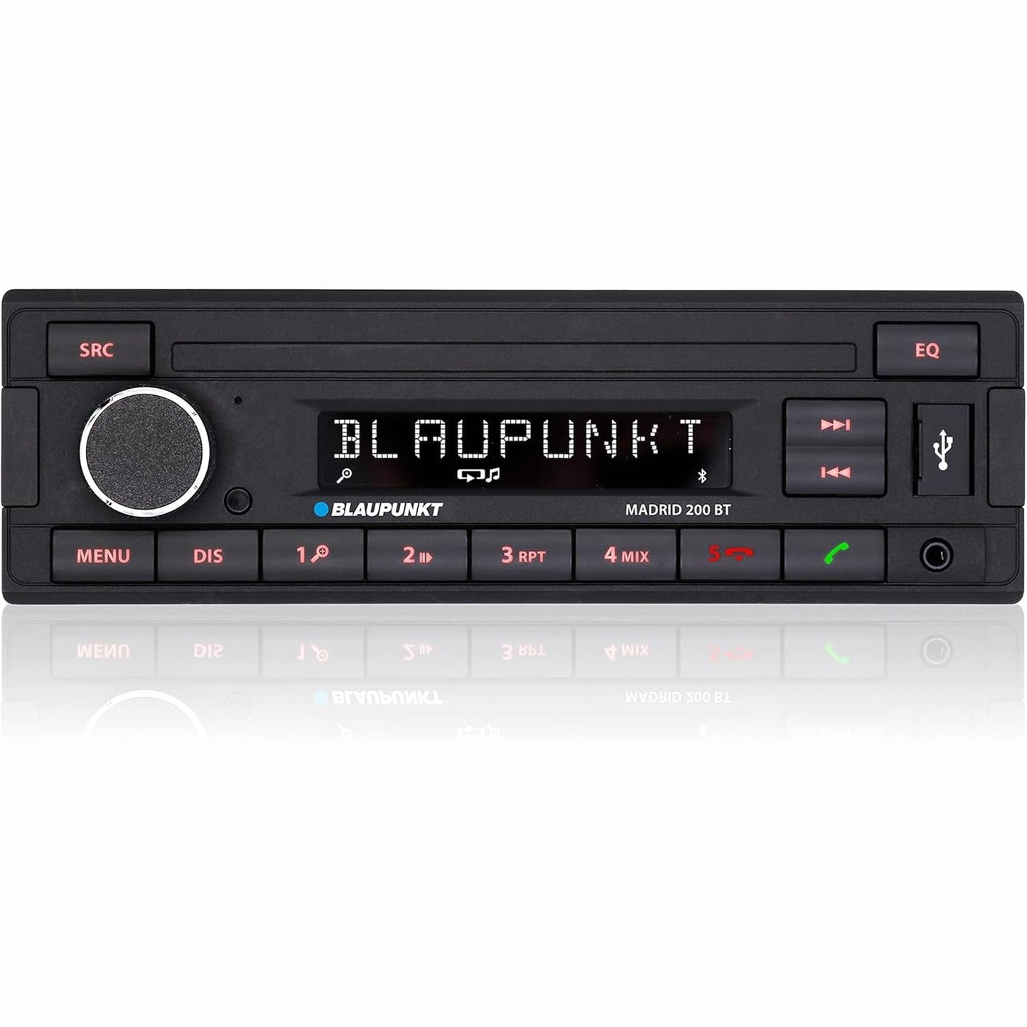 319467 - BLAUPUNKT Madrid 200 BT | Bluetooth, Akordues RDS, Pa duar, USB, Aux-in