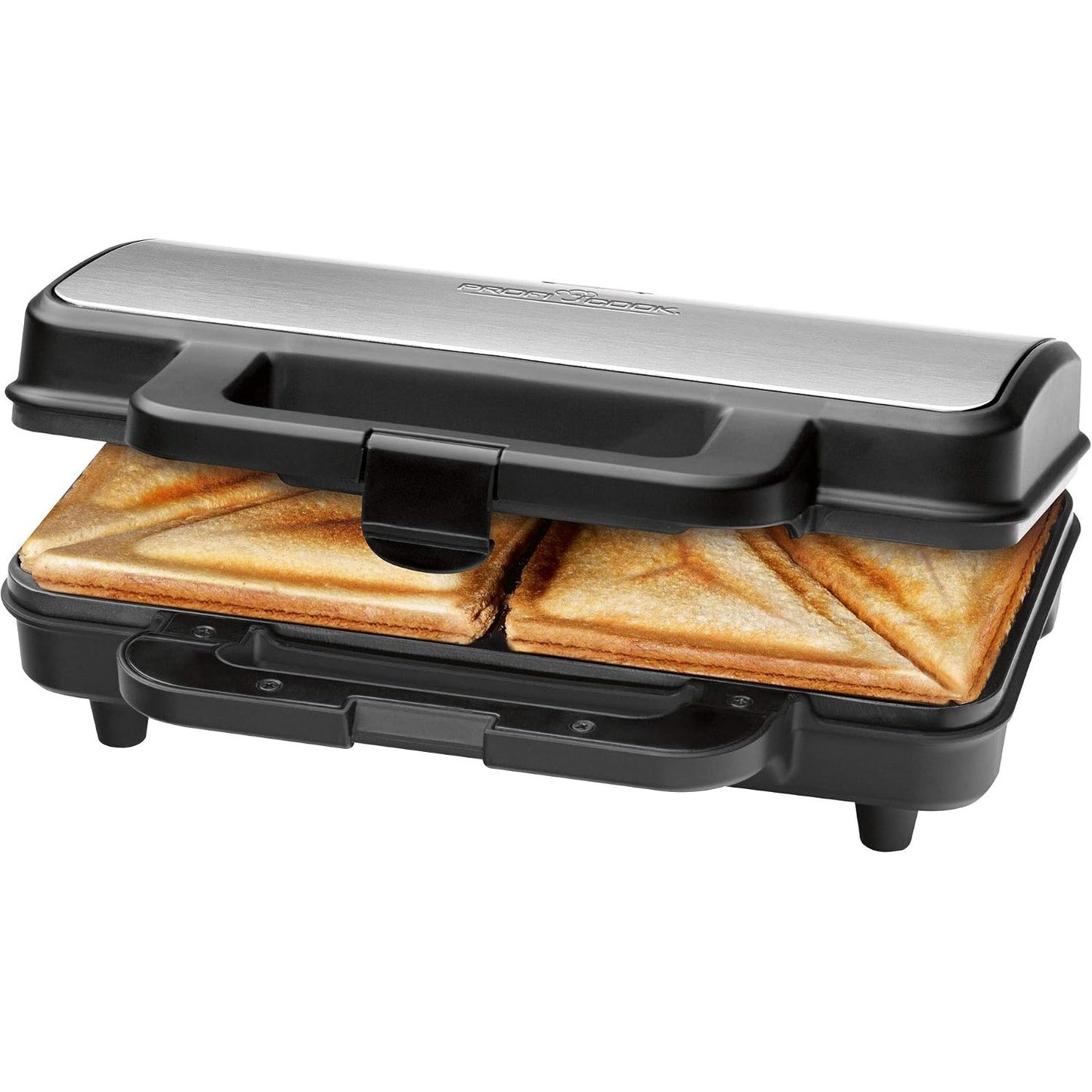 277511 - PROFICOOK Makinë për sanduiçë, 900W, për feta buke XXL, jo-ngjitëse, PC-ST 1092