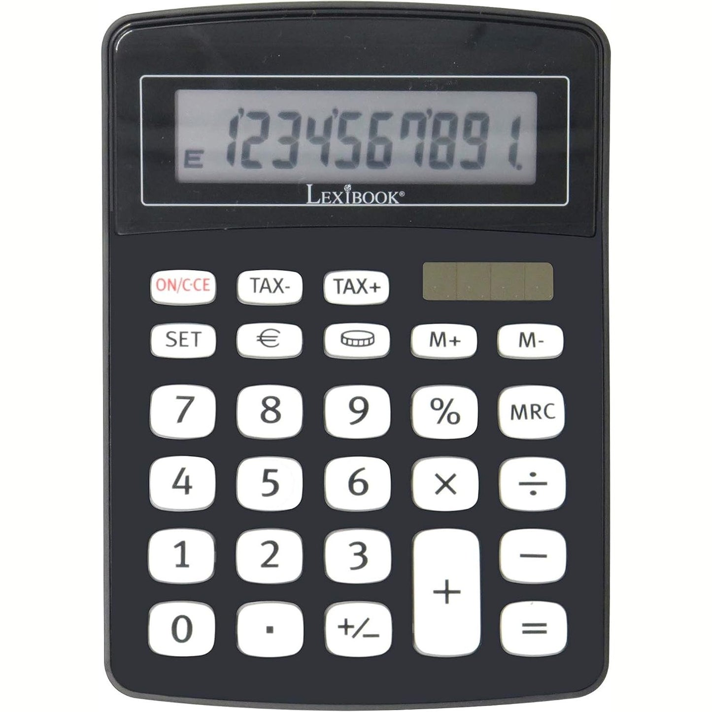 276982 - Lexibook Kalkulator Zyre me 10 Shifra dhe Konvertues Euro, i Zi, EL226