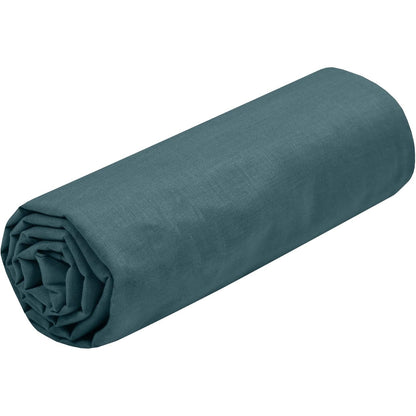 236547 - STOF - Çarçaf i montuar - Madhësia 180x200 cm, Xhep i thellë 30 cm, 100% Pambuk i çertifikuar Oeko-Tex, Ngjyrë eukalipti
