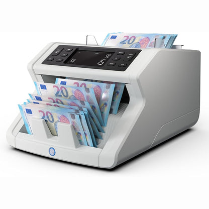 308521 - SAFE SCAN Numëruesi i Kartëmonedhave 2210 - Makinë e Numërimit të Kartëmonedhave - Zbulim të Falsifikuar me 2 Pika - Numëron Kartëmonedhat e Renditura