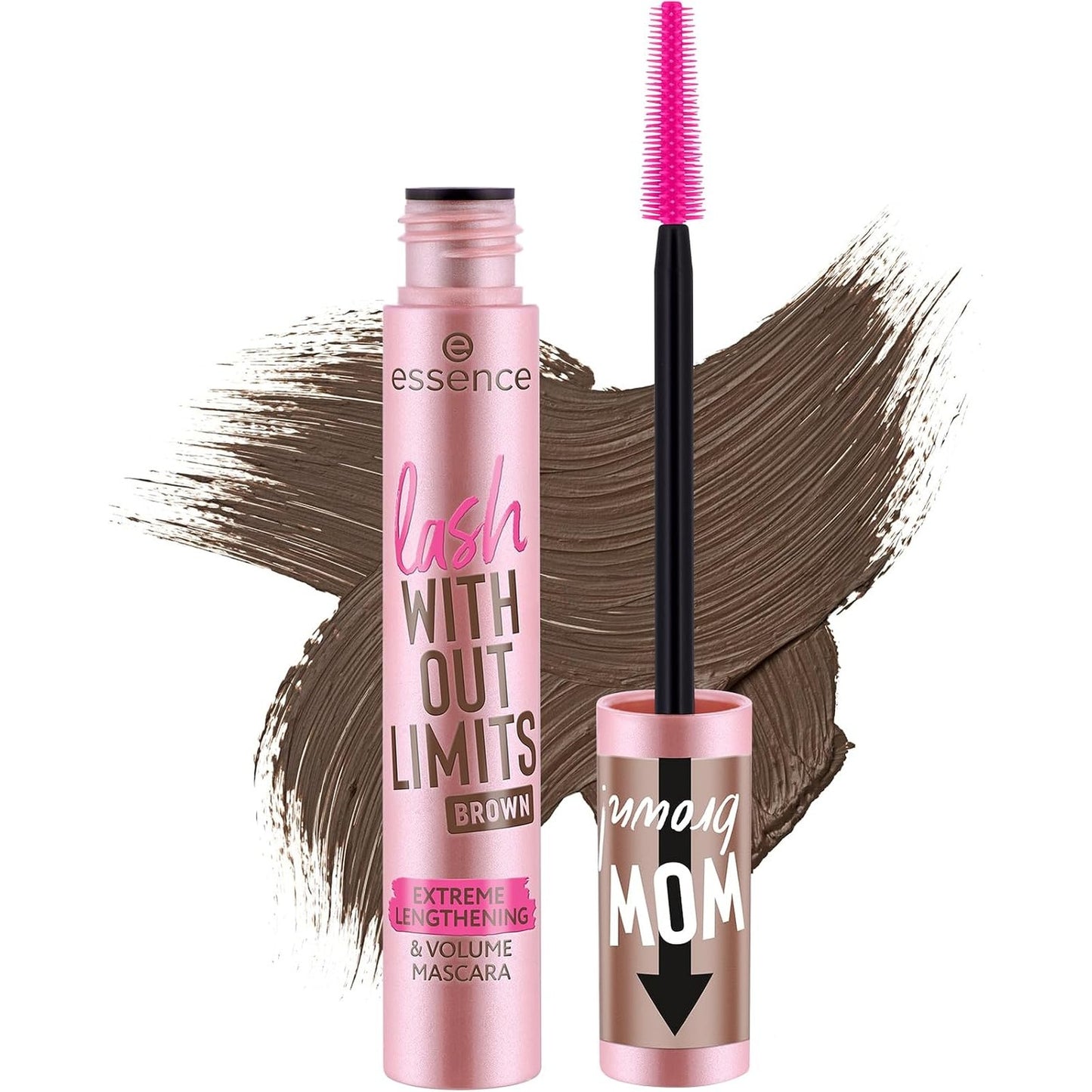 319066 - ESSENCE – Lap WITHOUT LIMITS BROWN, 13 ml, ekstrem zgjatës dhe voluminoz, jetëgjatë