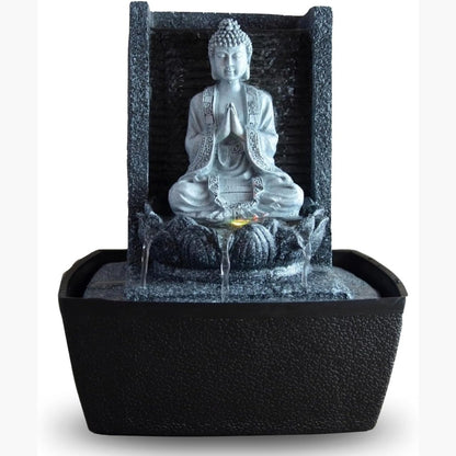246089 - Zen'Light SCFRB1 - Shatërvan i Brendshëm, 20 x 15 x 26 cm, Ngjyrë Argjendi