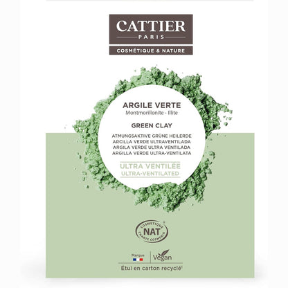 321592 - CATTIER Argile Verte Ultra-Ventilée, 250 g