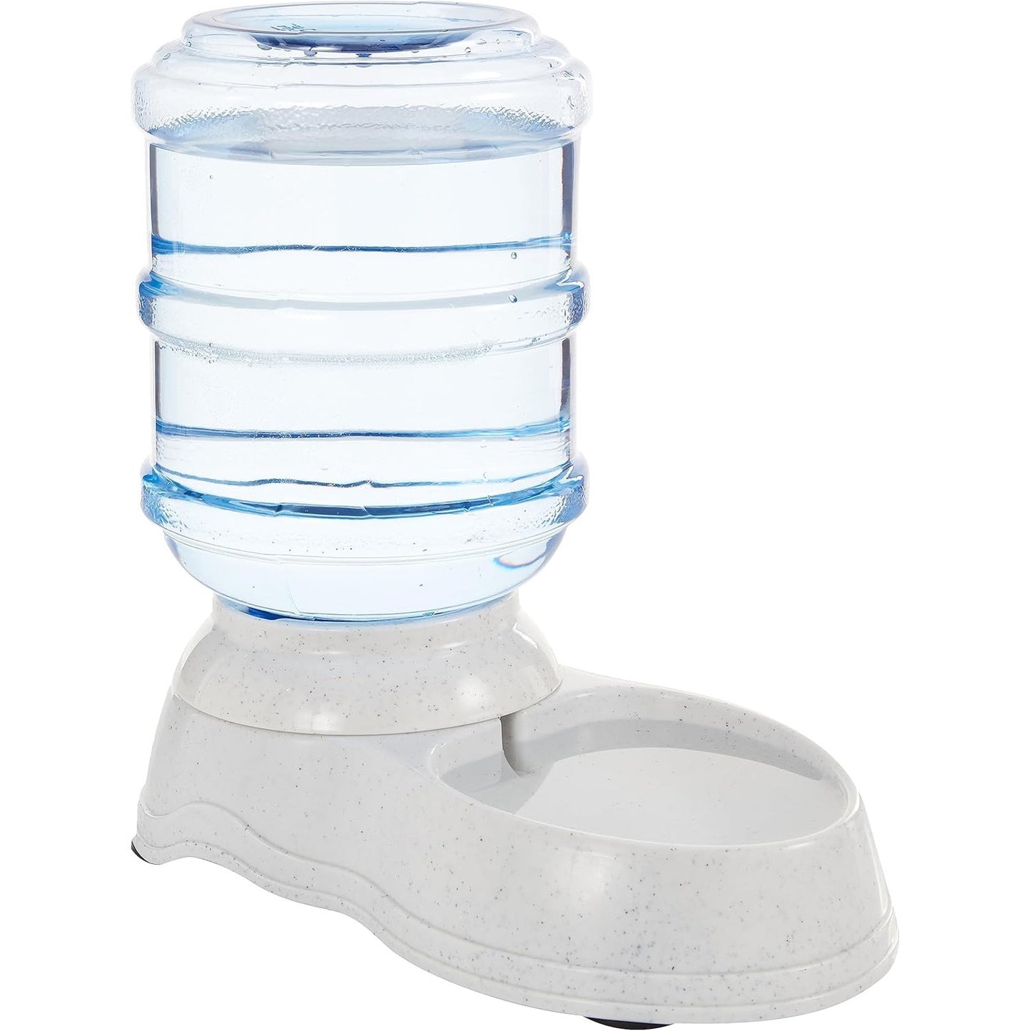 228614 - Amazon Basics - Dispensues ushqimi dhe uji për kafshë shtëpiake - Kapacitet 3.8 litra - Madhësia S - Transparent - Për qen dhe mace