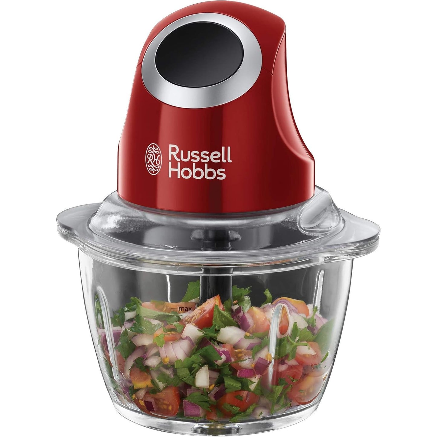 277523 - RUSSELL HOBBS Grirëse elektrike mini Desire Red, 500 ml, çelik, 24660-56
