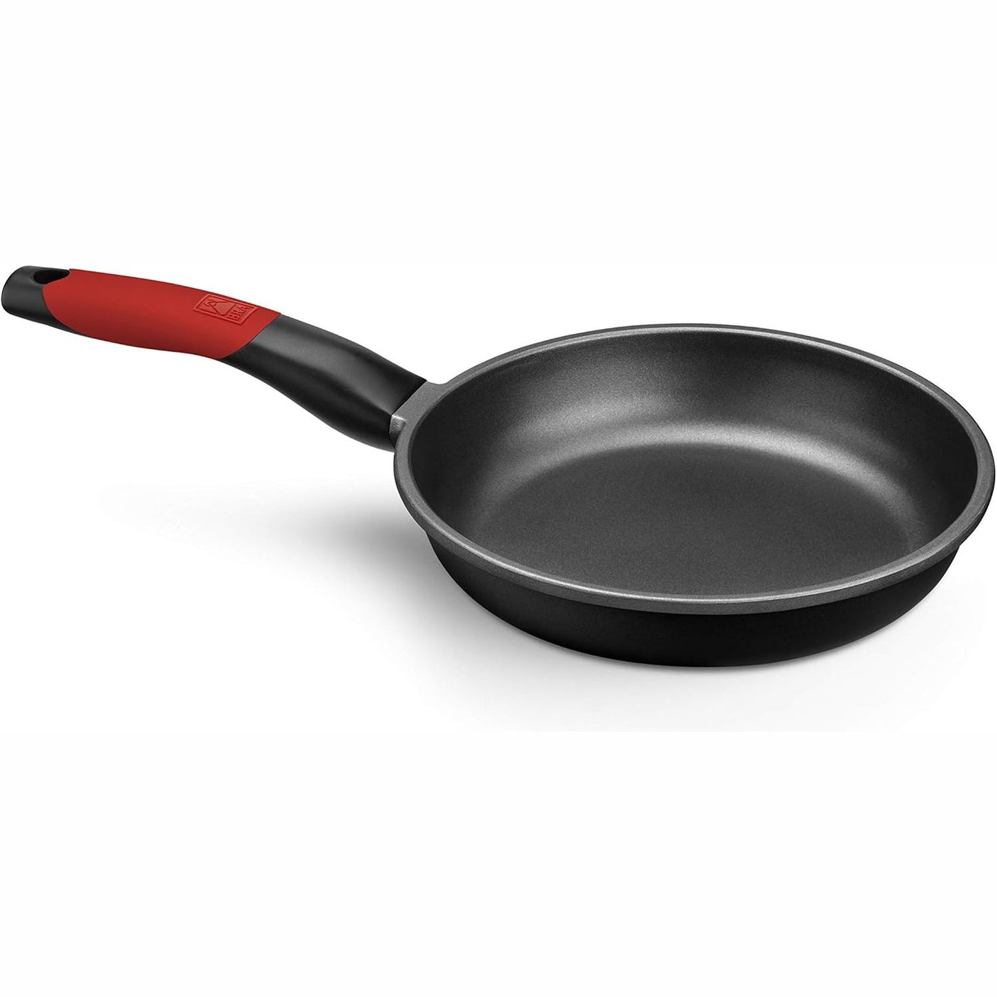 205136 - BRA PREMIERE - Tigan Alumini i Derdhur 18 cm, Shtresë Jo Ngjitëse me Tre Shtresa të Përforcuara pa PFOA, i Përshtatshëm për Të Gjitha Llojet e Sobave, Përfshirë Induksionin, Ngjyrë e Kuqe