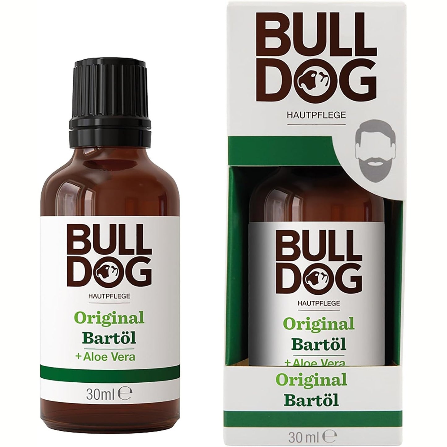 290505 - BULLDOG Vaj origjinal për mjekër, 30 ml, për një mjekër të butë dhe të kuruar mirë