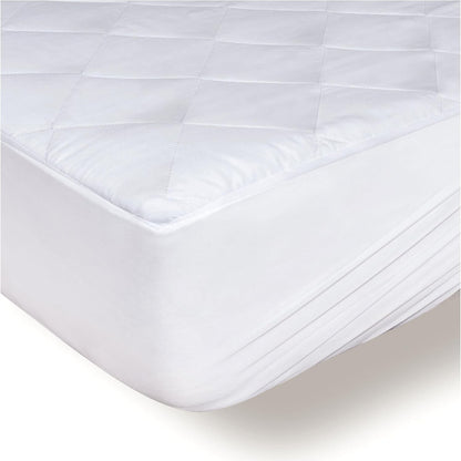 215408 - DREAMZIE Mbrojtëse dysheku e qepur 90x190, çarçaf i thellë deri në 40 cm me elastik përreth, Oeko-tex dhe e frymëmarrshme