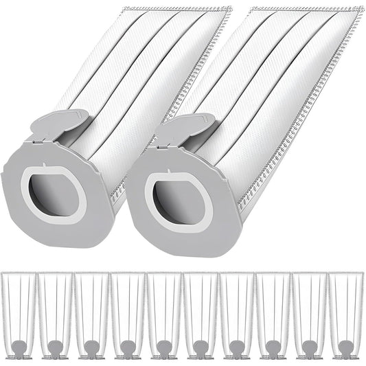 95004 - VORWERK - Pako me 12 Qese Fshese me Korrent për Kobold VK7 FP7, Qese Filtri pa Tel, Qese Pluhuri Zëvendësuese për Model VK7 FP7