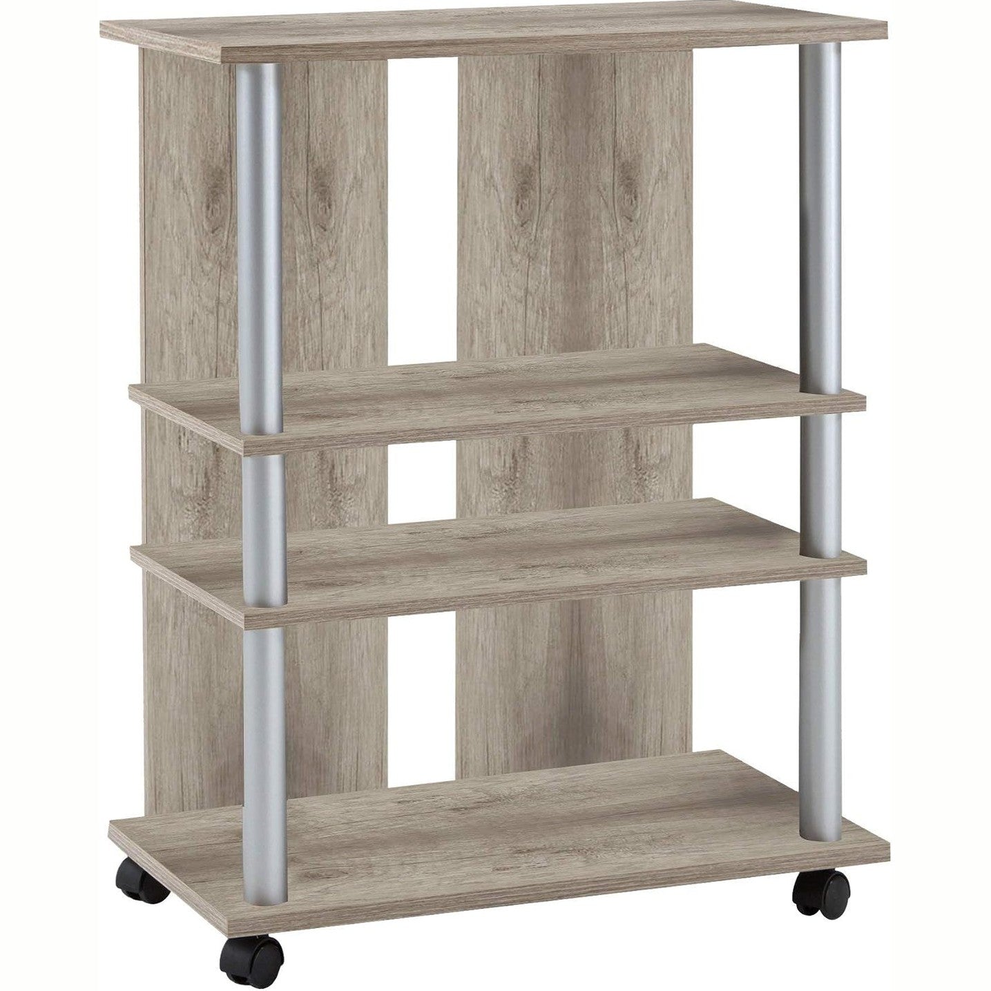 292267 - FMD MÖBEL Kabinet TV 205-007, Dru i Laminuar, Panele Melamine, Lisi, 65 x 85 x 40 cm