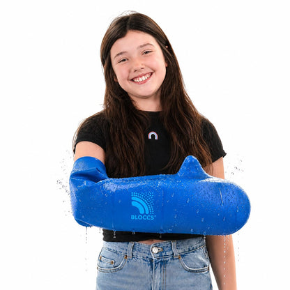 317108 - BLOCCS Mbrojtës krahu i papërshkueshëm nga uji për gips, #CA79-L, Fëmijë (L)