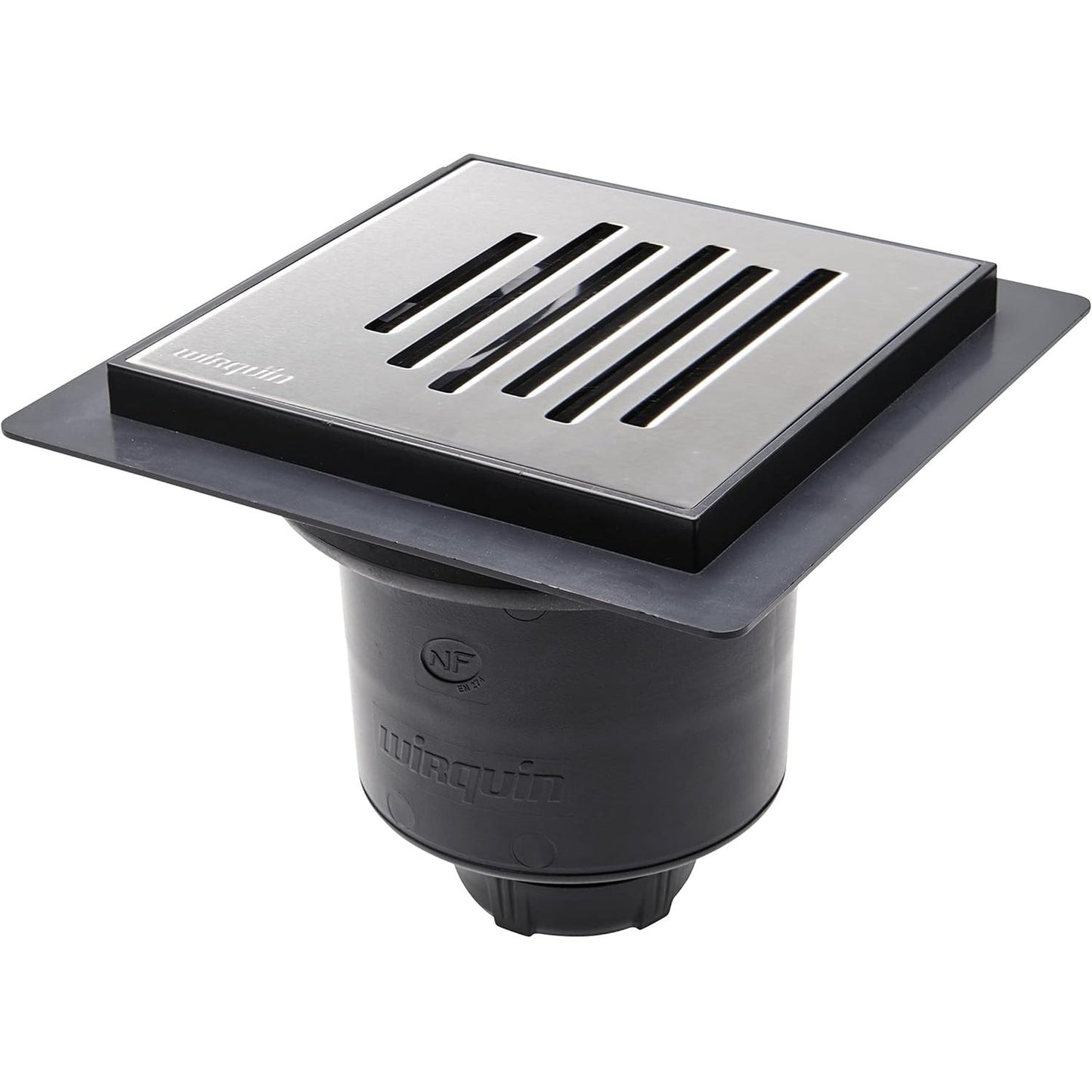 217211 - WIRQUIN Kullues dushi vertikal Venisio 30723963 me grilë çeliku inox, përfundim kromi