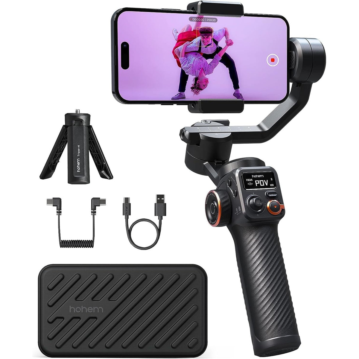 308570 - HOHEM Smartphone Gimbal iSteady M6 Bla