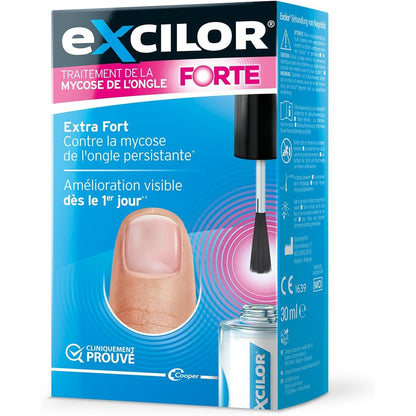 317360 - EXCILOR - Forte - Trajtim për kërpudhat e thonjve - Aplikim i lehtë me furçë - Nuk kërkohet limë - I provuar klinikisht - 30 ml