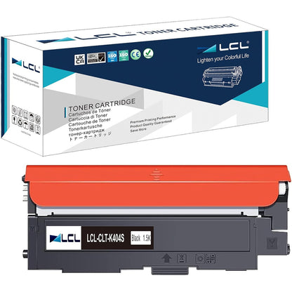 320440 - LCL Fishekë Toneri e Përputhshme CLT-P404C CLT-K404S CLT-404S K404S 404S (1 Pako e Zezë) për Samsung SL-C430 SL-C430W SL-C480 SL-C480W SL-C480FN SL-C480FW