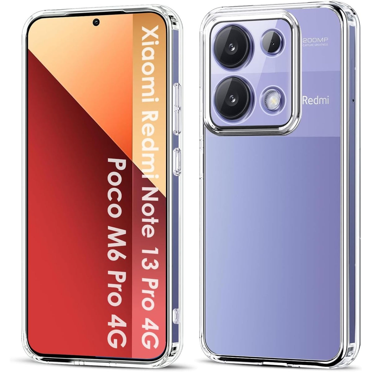 310650 - Mbështjellëse Filoto Ultra Clear TPU për Xiaomi Redmi Note 13 Pro 4G 6.67" (2024)