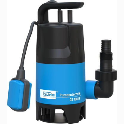 292963 - GÜDE 94630 - GS4002P Pompë zhytëse për ujëra të ndotura, 400 W, 7500 l/h, Koka maksimale 5 m, blu/e zezë