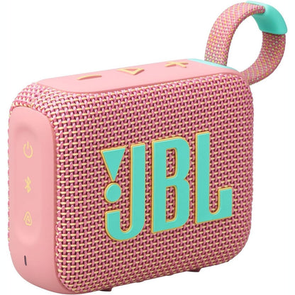 266436 - JBL Altoparlant portativ GO 4, Bluetooth, dizajn kompakt, IP67, deri në 7 orë jetëgjatësi baterie, USB, rozë