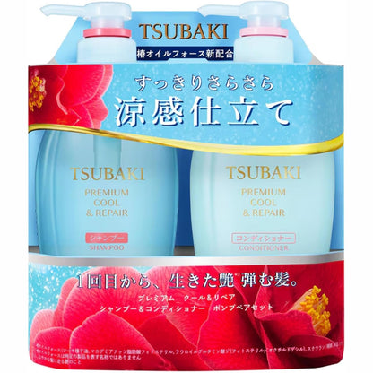 335934 - TSUBAKI Set shampo dhe balsami Premium Cool & Repair – 450 ml x 2