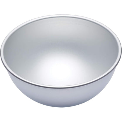 261084 - MASTERCLASS Tavë për tortë Hemisphere, 20 cm, formë alumini e anodizuar argjendi, e lehtë dhe e qëndrueshme, për pjekjen e tortave hemisferike, 8 inç