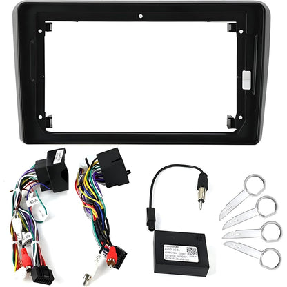 322398 - Sound-Way Kit Instalimi për Radio Makine, Fasadë Radio Makine 9-inç, Adaptues i Përputhshëm me Audi A3 2003-2012