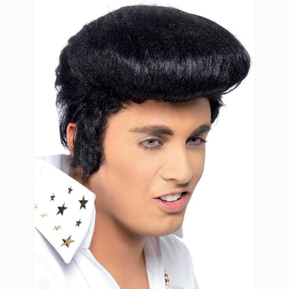 321347 - SMIFFY Elvis Presley Origjinal Pericke Kotletten - 100g, Material: Sintetik, për kostumet.