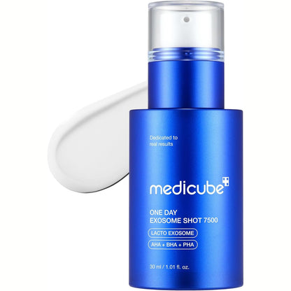 316468 - SPICULE MEDICUBE Serum për fytyrën Zero Exosome Shot, 7,500 Ppm, i lëngshëm, përforcues i lëkurës, 1.01 fl oz