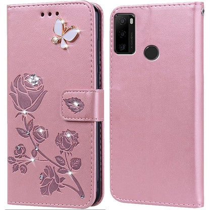 300083 - PKQTOP Mbrojtëse për Ulefone Note 10P/Note 10, Mbrojtëse me Kthesë, Funksion Mbështetëse, Parakolp Silikoni, Rezistente ndaj Goditjeve