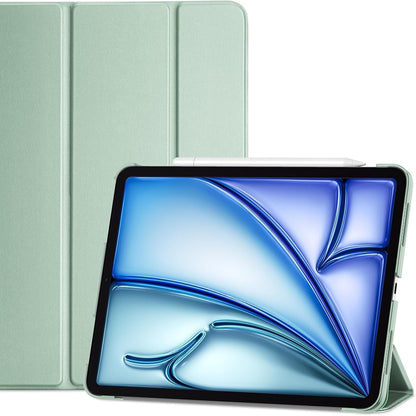 274610 - PROCASE Mbështjellëse për iPad Air 11 inç (M4) 2026/(M3) 2025/(M2) 2024, Air 5th 2022/4th 2020 10.9 inç, Mbrojtëse kundër rënies, Mbyllje e qëndrueshme magnetike - Jeshile