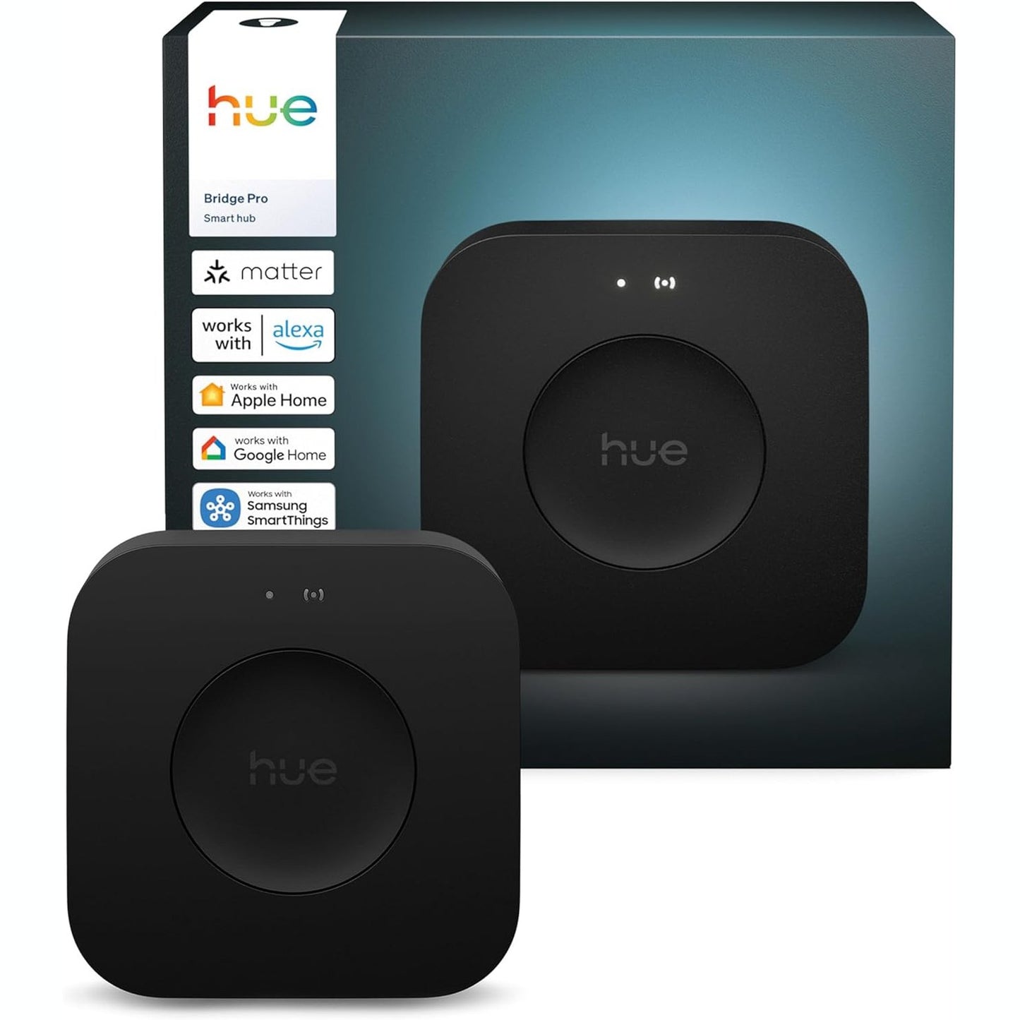 250085 - PHILIPS Hue Bridge Pro, Smart Light Hub, Pa tel, Mbështet mbi 150 drita dhe mbi 50 aksesorë