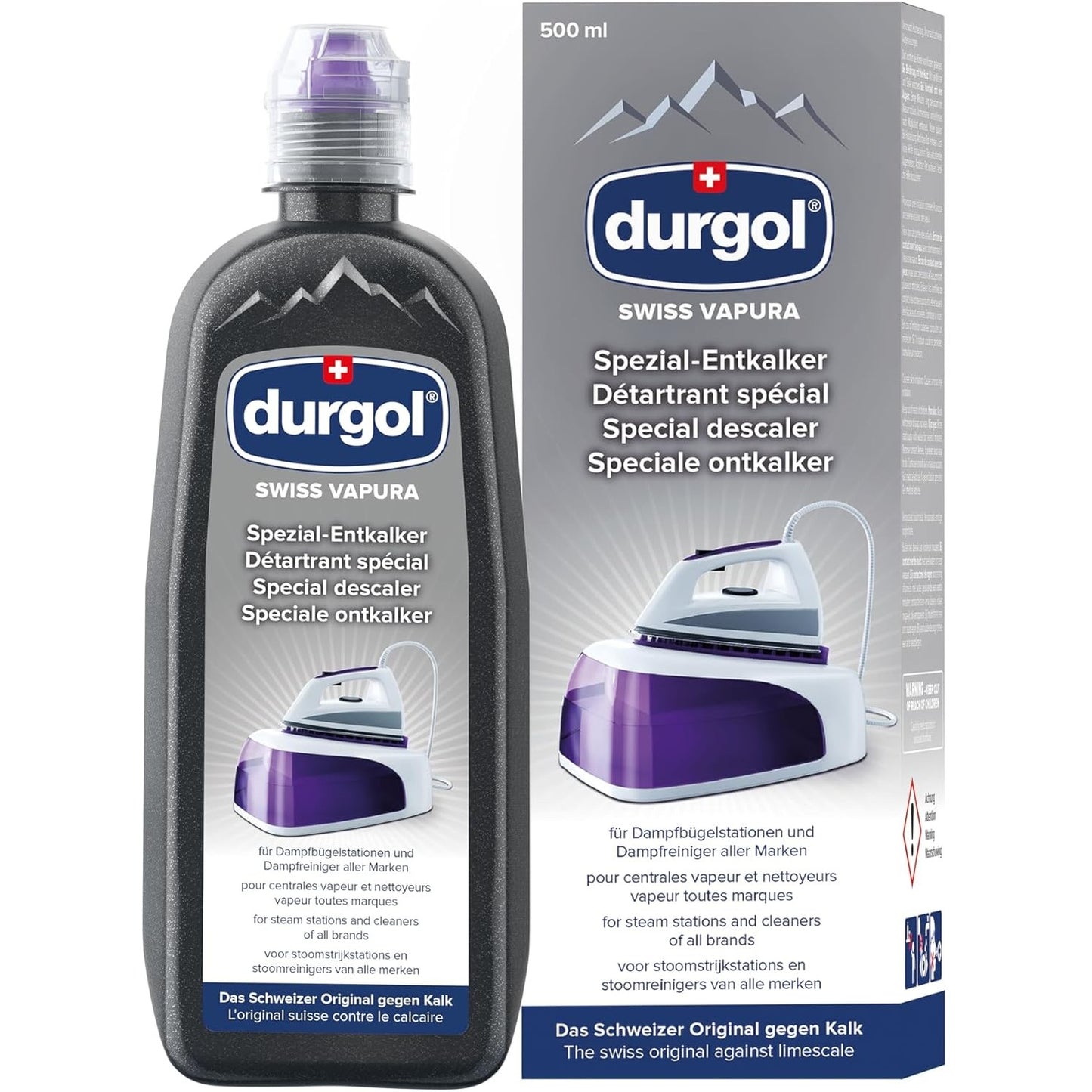 252837 - DURGOL Zbutës special gëlqereje për gjeneratorët e avullit, 1 x 500ml