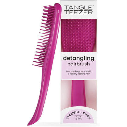 317849 - TANGLE TEEZER Furçë flokësh Ultimate Detangler, Për flokë të lagur dhe të thatë, Rozë mjedre