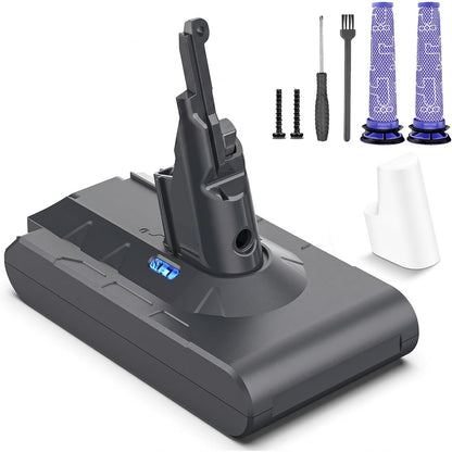 308787 - KEENSTONE Bateri 8000mAh për Dyson V8 me 2 filtra