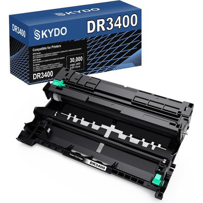 277016 - SKYDO DR3400 Tambour i pajtueshëm me Brother DR 3400 për Brother HL-L5100DN/MFC-L5750DW/HL-L5200DW/MFC-L5700DW/HL-L6400DW/HL-L5000D/HL-L5200DWT (Toner i palosshëm)
