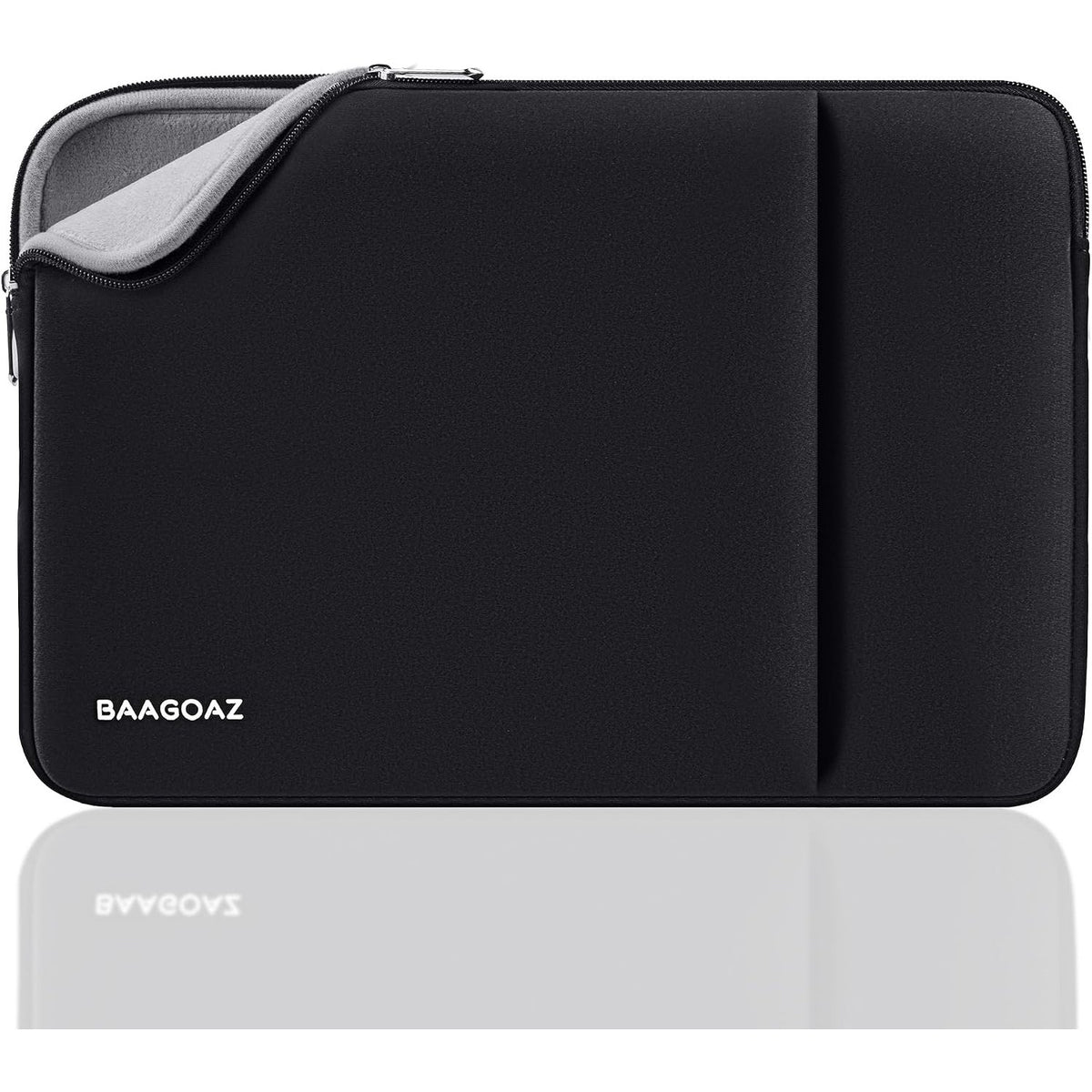 296431 - BAAGOAZ - Mbulesë Laptopësh për Laptopë 11-13 Inç, e Përputhshme me Chromebook 11.6", MacBook Pro Air M4 M3 M2 M1 2025 2024 2023 2022 13.3/13.6", E Zezë