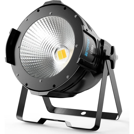 135142 - BETOPPER 100W COB LED Dritë Skenike DMX512, Ngjyrë e Bardhë e Ngrohtë/E Ftohtë, Përdorim për DJ, Shfaqje, Teatër, Kishë, Dasma