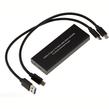 299073 - KALEA-INFORMATIQUE Kuti USB 3.0 A ose C për SSD MacBook PCIe, Çipset PLX, për Mac 2013-2020 (12+16 Pikë)