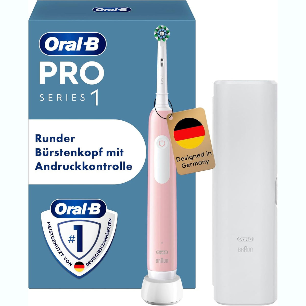 296691 - ORAL-B Pro Series 1 - Furçë dhëmbësh elektrike, rozë