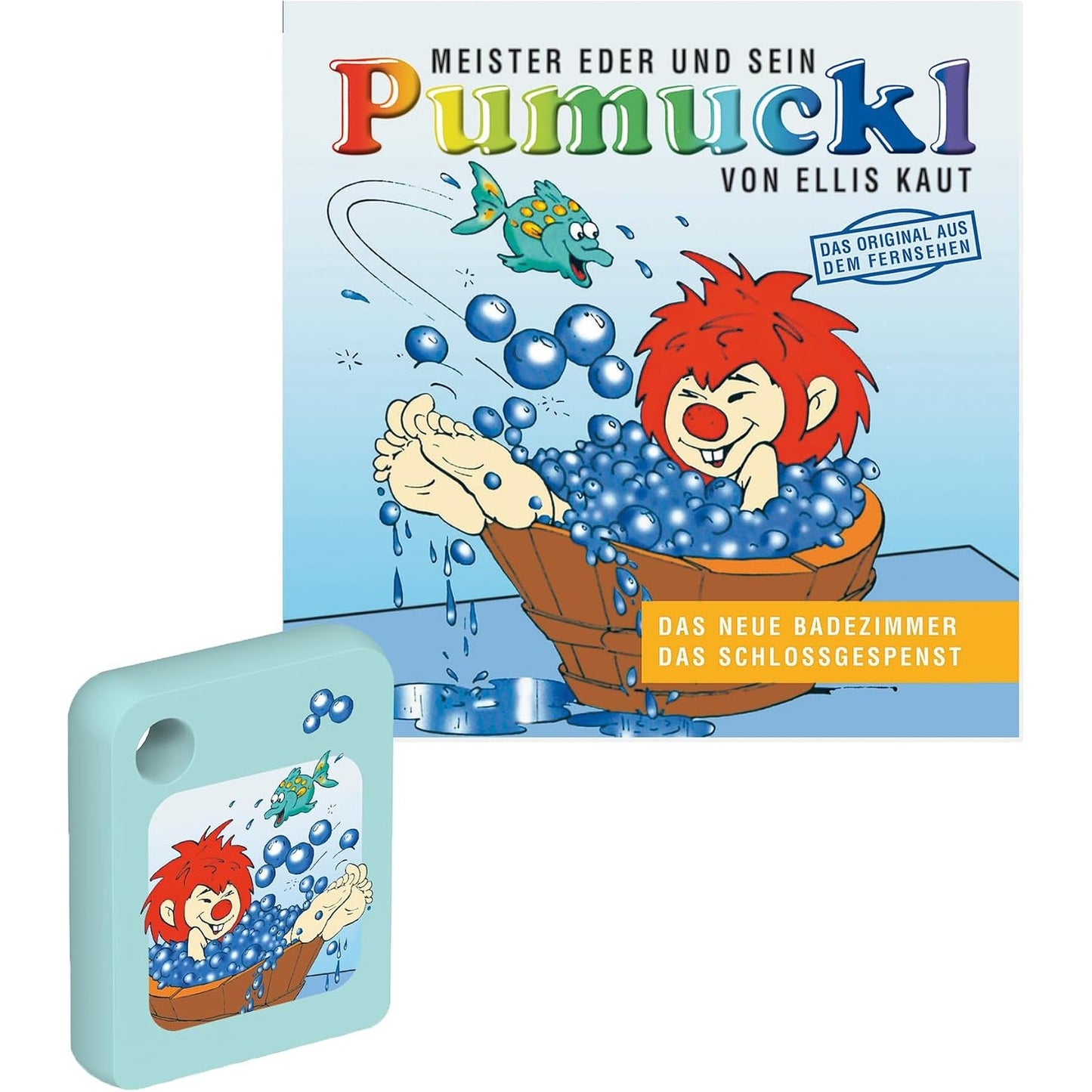 269389 - Tokeni Audio Galakto: Pumuckl - Banjoja e Re dhe Fantazma e Kështjellës, lojë audio për fëmijë 4 vjeç e lart, kohëzgjatja e lojës afërsisht 58 minuta